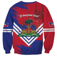 Port-au-Prince Haiti Sweatshirt Potoprens Coat of arms Grunge Vibes