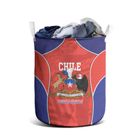 Chile Independence Day Laundry Basket Fiestas Patrias Coat Of Arms Style