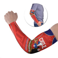 Personalized Chile Independence Day Arm Sleeves Fiestas Patrias Coat Of Arms Style
