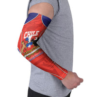 Personalized Chile Independence Day Arm Sleeves Fiestas Patrias Coat Of Arms Style