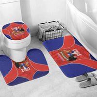 Chile Independence Day Bathroom Set Fiestas Patrias Coat Of Arms Style