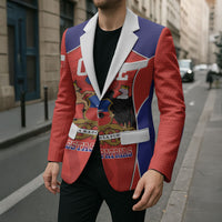 Personalized Chile Independence Day Blazer Fiestas Patrias Coat Of Arms Style