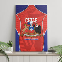 Chile Independence Day Canvas Wall Art Fiestas Patrias Coat Of Arms Style