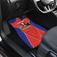 Personalized Chile Independence Day Car Mats Fiestas Patrias Coat Of Arms Style