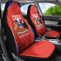 Chile Independence Day Car Seat Cover Fiestas Patrias Coat Of Arms Style