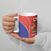 Chile Independence Day Ceramic Mug Fiestas Patrias Coat Of Arms Style