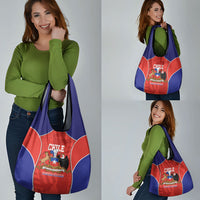 Chile Independence Day Grocery Bag Fiestas Patrias Coat Of Arms Style