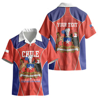 Personalized Chile Independence Day Kid Hawaiian Shirt Fiestas Patrias Coat Of Arms Style