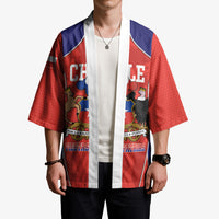 Personalized Chile Independence Day Kimono Fiestas Patrias Coat Of Arms Style