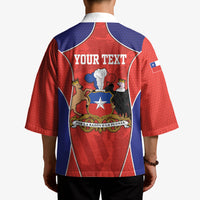 Personalized Chile Independence Day Kimono Fiestas Patrias Coat Of Arms Style