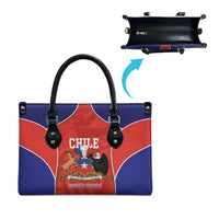 Chile Independence Day Leather Bag Fiestas Patrias Coat Of Arms Style