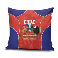 Chile Independence Day Pillow Cover Fiestas Patrias Coat Of Arms Style