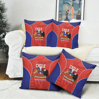Chile Independence Day Pillow Cover Fiestas Patrias Coat Of Arms Style