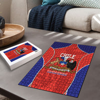 Chile Independence Day Puzzle Fiestas Patrias Coat Of Arms Style