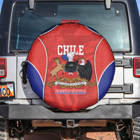 Chile Independence Day Spare Tire Cover Fiestas Patrias Coat Of Arms Style