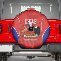 Chile Independence Day Spare Tire Cover Fiestas Patrias Coat Of Arms Style
