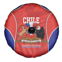 Chile Independence Day Spare Tire Cover Fiestas Patrias Coat Of Arms Style