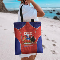 Chile Independence Day Tote Bag Fiestas Patrias Coat Of Arms Style