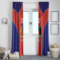 Chile Independence Day Window Curtain Fiestas Patrias Coat Of Arms Style