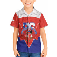 Personalized Chile Independence Day Hawaiian Shirt Chilean Code 56 Copihue Flowers