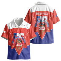 Personalized Chile Independence Day Kid Hawaiian Shirt Chilean Code 56 Copihue Flowers