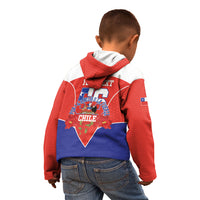 Personalized Chile Independence Day Kid Hoodie Chilean Code 56 Copihue Flowers