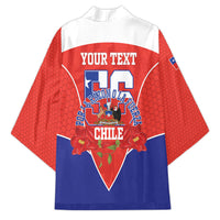 Personalized Chile Independence Day Kimono Chilean Code 56 Copihue Flowers