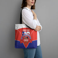 Personalized Chile Independence Day Tote Bag Chilean Code 56 Copihue Flowers