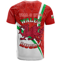 Wales Rugby T Shirt 2023 World Cup Cymru Curve Style - Wonder Print Shop