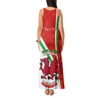 Wales Rugby Tank Maxi Dress 2023 World Cup Cymru Curve Style - Wonder Print Shop