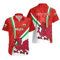 Custom Wales Rugby Hawaiian Shirt 2023 World Cup Cymru Curve Style - Wonder Print Shop