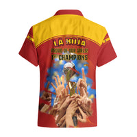 Spain Football Hawaiian Shirt 2023 World Cup Champions Proud Of Our Girls - Wonder Print Shop
