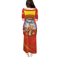 Spain Football Puletasi 2023 World Cup Champions Proud Of Our Girls - Wonder Print Shop