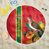 Grenada Dove Nutmeg Beach Blanket Island of Spice Proud