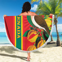 Grenada Dove Nutmeg Beach Blanket Island of Spice Proud