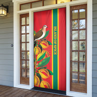 Grenada Dove Nutmeg Door Cover Island of Spice Proud