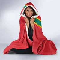 Grenada Dove Nutmeg Hooded Blanket Island of Spice Proud