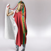 Grenada Dove Nutmeg Hooded Blanket Island of Spice Proud
