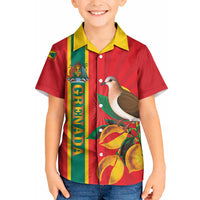 Grenada Dove Nutmeg Kid Hawaiian Shirt Island of Spice Proud