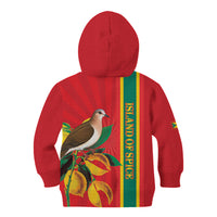 Grenada Dove Nutmeg Kid Hoodie Island of Spice Proud