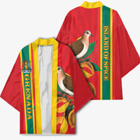 Grenada Dove Nutmeg Kimono Island of Spice Proud