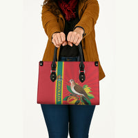 Grenada Dove Nutmeg Leather Bag Island of Spice Proud