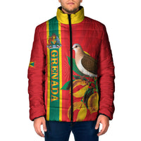Grenada Dove Nutmeg Padded Jacket Island of Spice Proud
