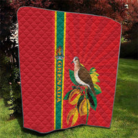 Grenada Dove Nutmeg Quilt Island of Spice Proud