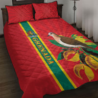 Grenada Dove Nutmeg Quilt Bed Set Island of Spice Proud