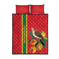 Grenada Dove Nutmeg Quilt Bed Set Island of Spice Proud