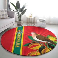 Grenada Dove Nutmeg Round Carpet Island of Spice Proud