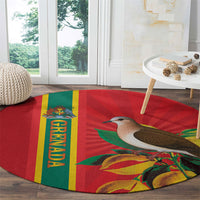 Grenada Dove Nutmeg Round Carpet Island of Spice Proud