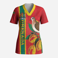 Grenada Dove Nutmeg Scrub Top Island of Spice Proud