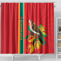 Grenada Dove Nutmeg Shower Curtain Island of Spice Proud